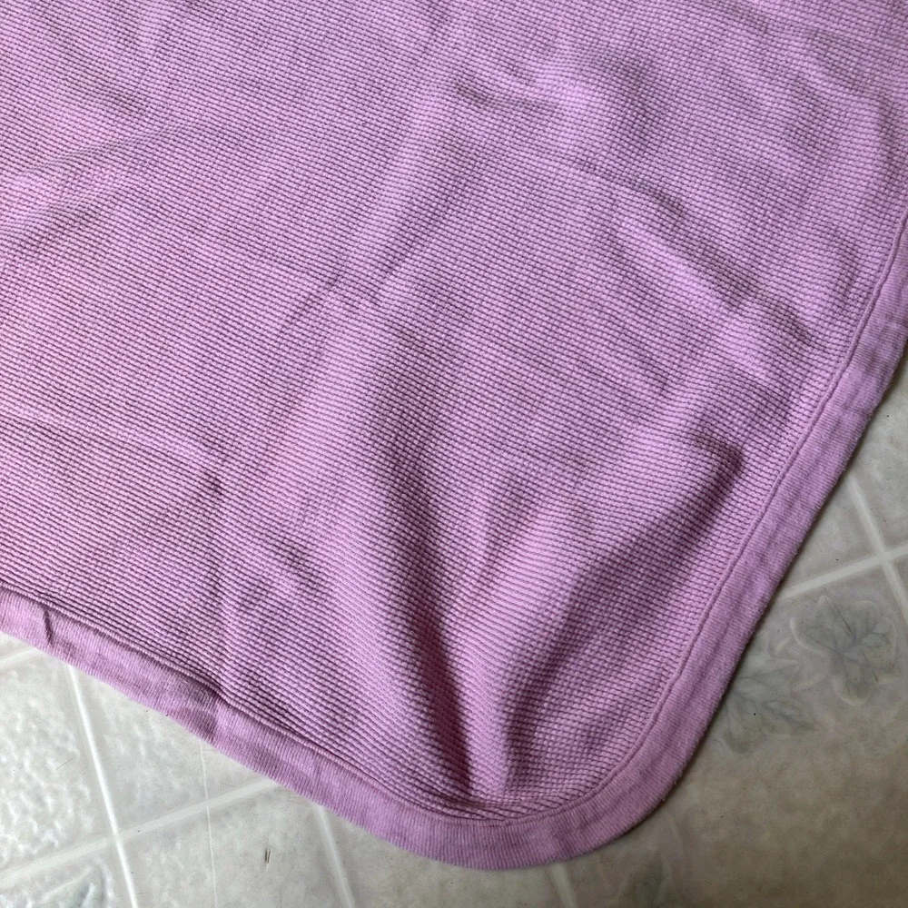 Garanimals Thermal Baby Blanket Waffle Weave light pink Cotton Receiving GM4131G